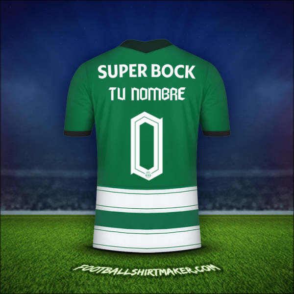 Camiseta Sporting Clube Allianz Cup 2022/2023 -  tu nombre - 0