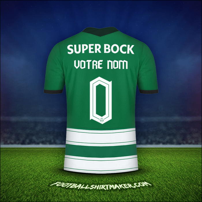 Maillot Sporting Clube Allianz Cup 2022/2023 -  votre nom - 0