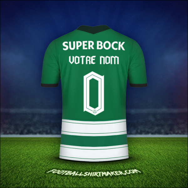 Maillot Sporting Clube Allianz Cup 2022/2023 -  votre nom - 0