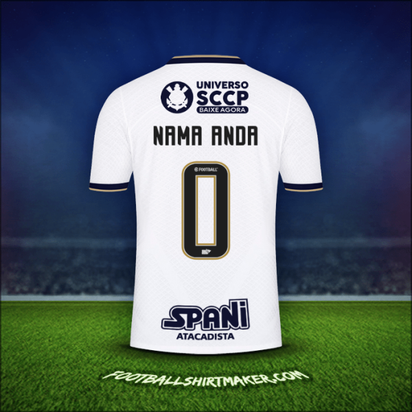 Jersey Corinthians 2022/2023 -  nama anda - 0