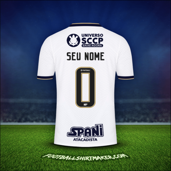 Camisa Corinthians 2022/2023 -  seu nome - 0