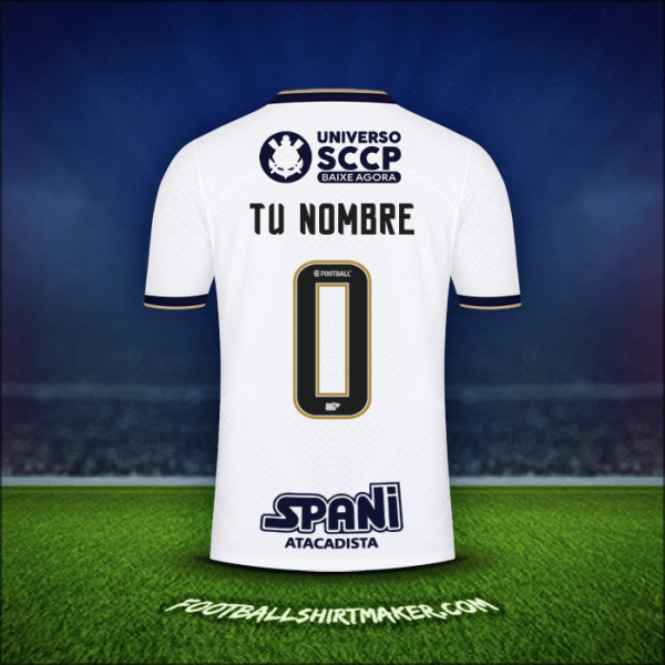 Camiseta Corinthians 2022/2023 -  tu nombre - 0