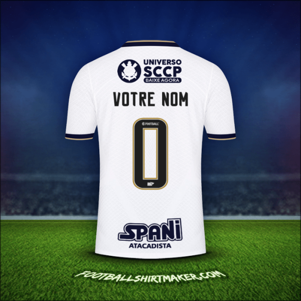 Maillot Corinthians 2022/2023 -  votre nom - 0