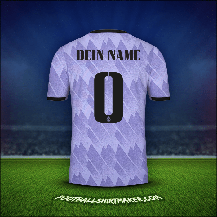 Trikot Real Madrid CF Cup 2022/2023 Auswärts -  dein name - 0