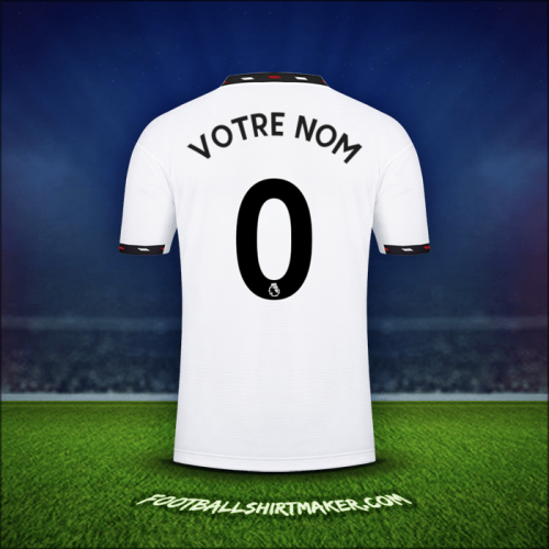 Maillot Manchester United 2022/2023 Extérieur -  votre nom - 0