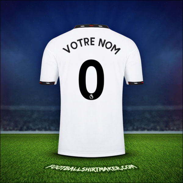 Maillot Manchester United 2022/2023 Extérieur -  votre nom - 0