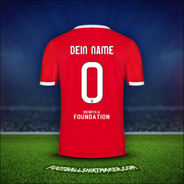 Trikot SL Benfica UCL 2022/2023 -  dein name - 0