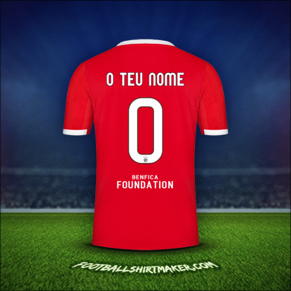 Camisola SL Benfica UCL 2022/2023 -  o teu nome - 0