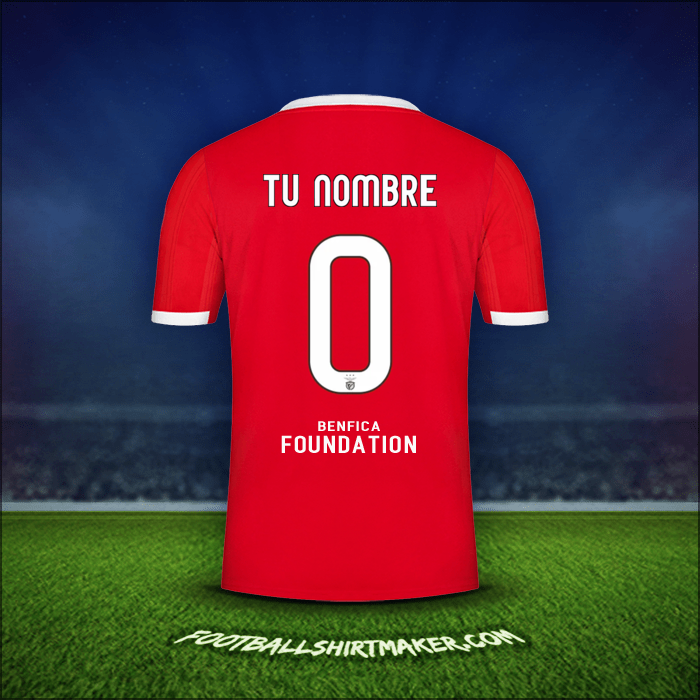 Jersey SL Benfica UCL 2022/2023 -  tu nombre - 0