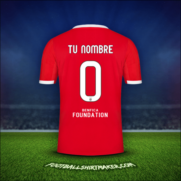 Camiseta SL Benfica UCL 2022/2023 -  tu nombre - 0