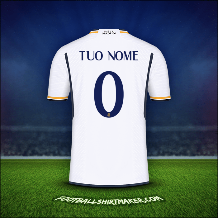 Maglia Real Madrid CF Cup 2023/2024 -  tuo nome - 0