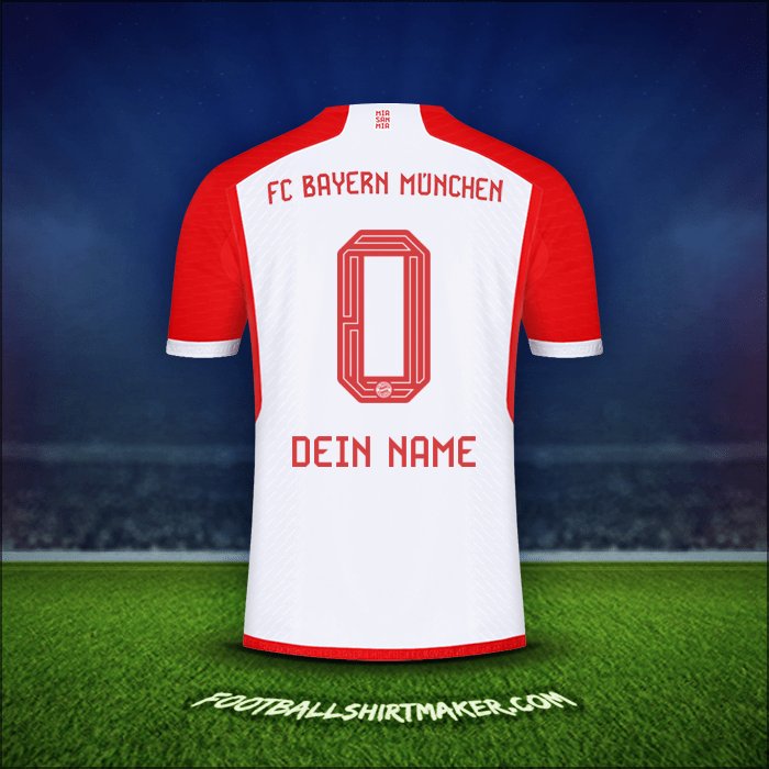 Trikot FC Bayern Munchen 2023/2024 -  dein name - 0