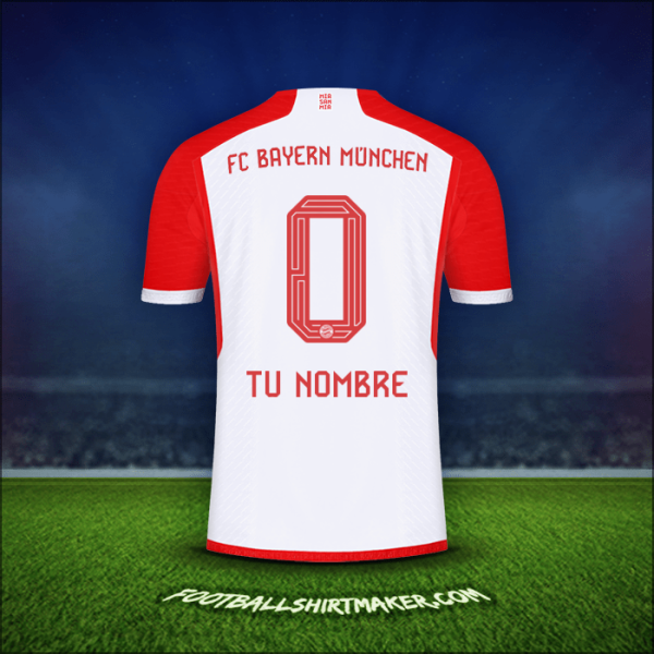 Camiseta FC Bayern Munchen 2023/2024 -  tu nombre - 0