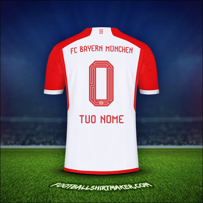 Maglia FC Bayern Munchen 2023/2024 -  tuo nome - 0