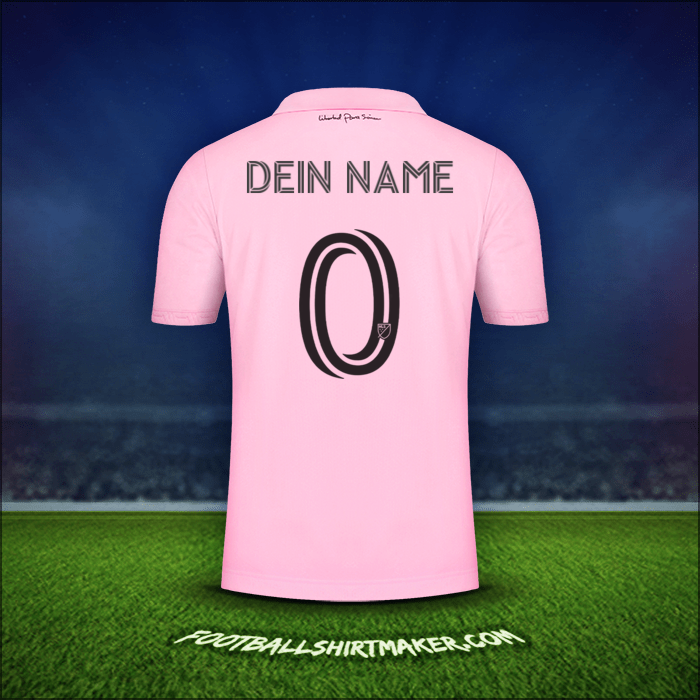 Trikot Inter Miami 2022/2023 -  dein name - 0
