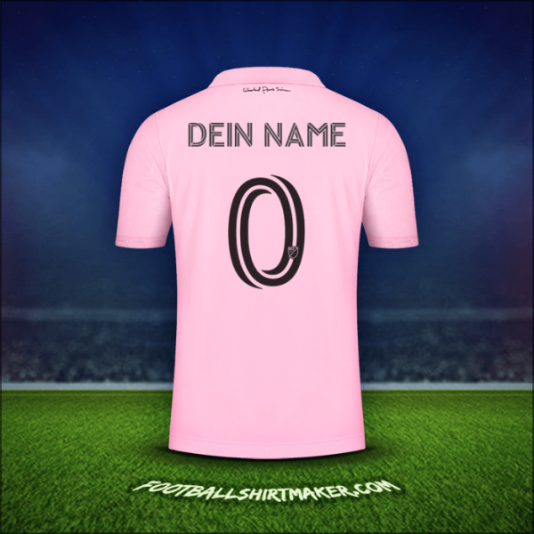 Trikot Inter Miami 2022/2023 -  dein name - 0