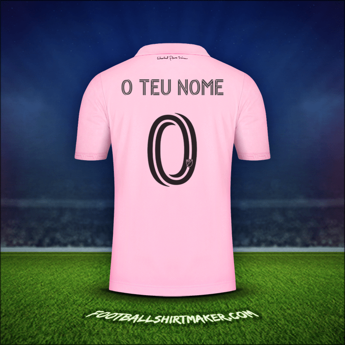 Camisola Inter Miami 2022/2023 -  o teu nome - 0