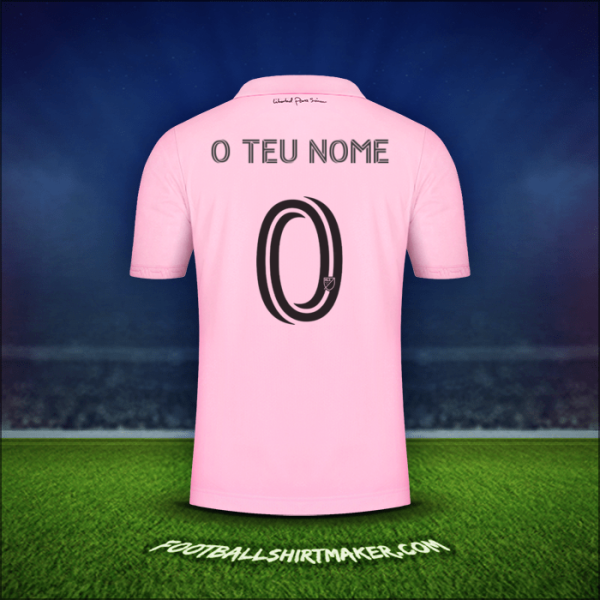 Camisola Inter Miami 2022/2023 -  o teu nome - 0