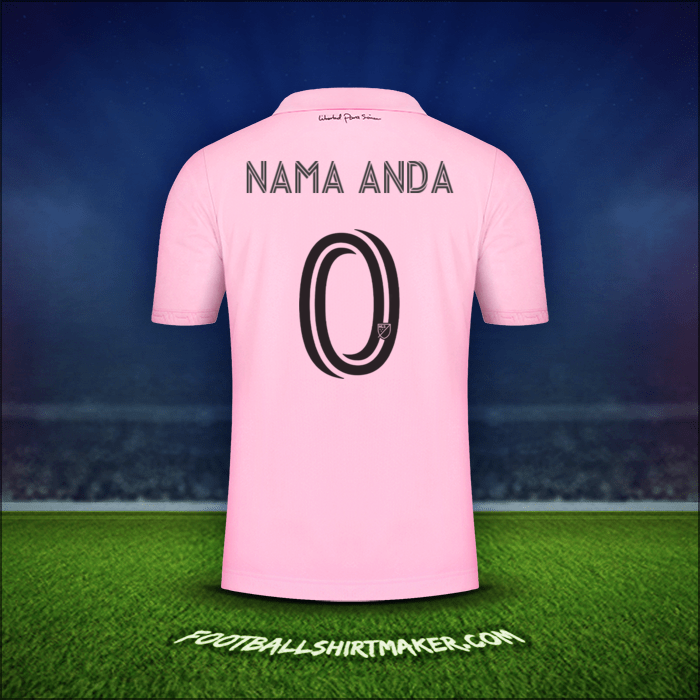 Jersey Inter Miami 2022/2023 -  nama anda - 0