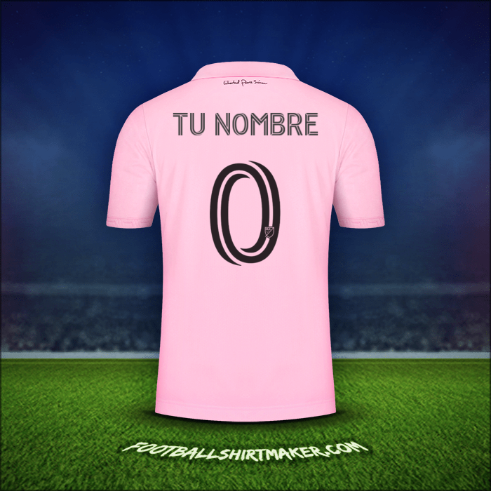 Camiseta Inter Miami 2022/2023 -  tu nombre - 0