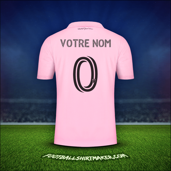 Maillot Inter Miami 2022/2023 -  votre nom - 0