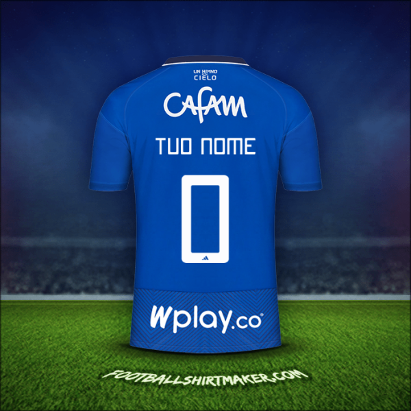 Maglia Millonarios FC 2023 -  tuo nome - 0