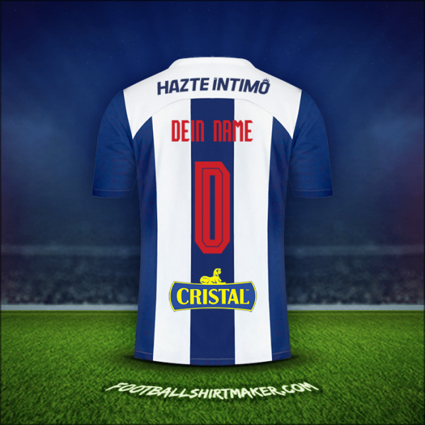 Trikot Club Alianza Lima 2023 -  dein name - 0