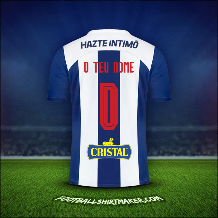 Camisola Club Alianza Lima 2023 -  o teu nome - 0