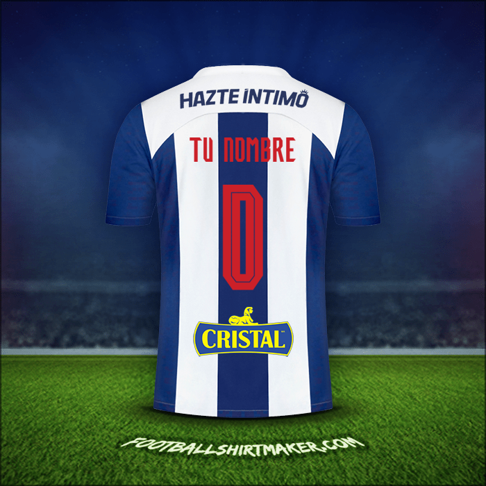 Camiseta Club Alianza Lima 2023 -  tu nombre - 0
