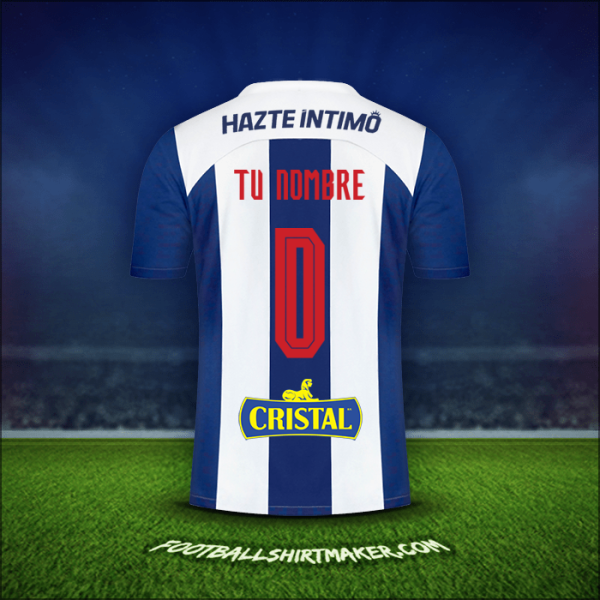 Jersey Club Alianza Lima 2023 -  tu nombre - 0