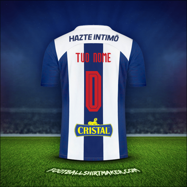 Maglia Club Alianza Lima 2023 -  tuo nome - 0