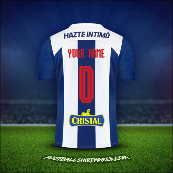 Shirt Club Alianza Lima 2023 -  your name - 0