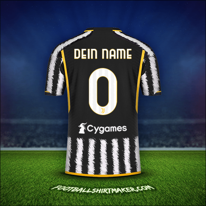 Trikot Juventus FC 2023/2024 -  dein name - 0