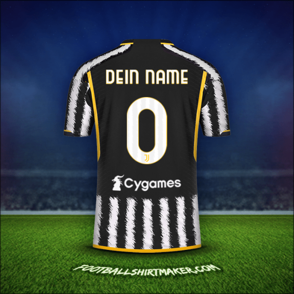 Trikot Juventus FC 2023/2024 -  dein name - 0