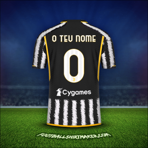 Camisola Juventus FC 2023/2024 -  o teu nome - 0