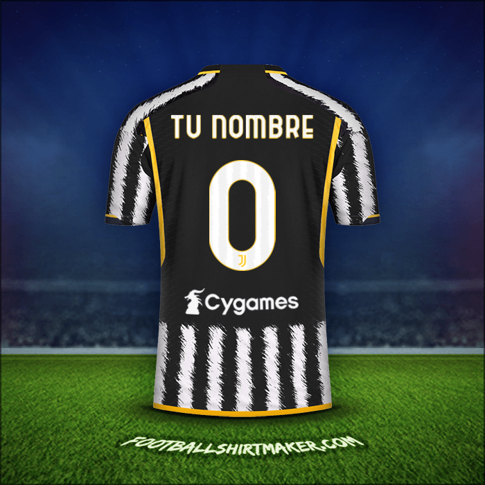 Jersey Juventus FC 2023/2024 -  tu nombre - 0