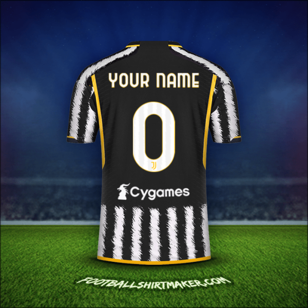 Jersey Juventus FC 2023/2024 -  your name - 0