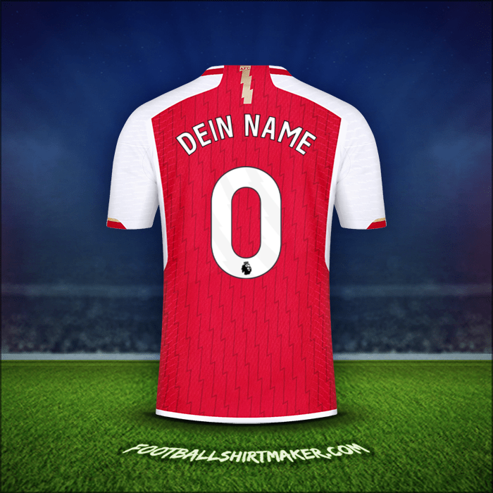 Trikot Arsenal 2023/2024 -  dein name - 0