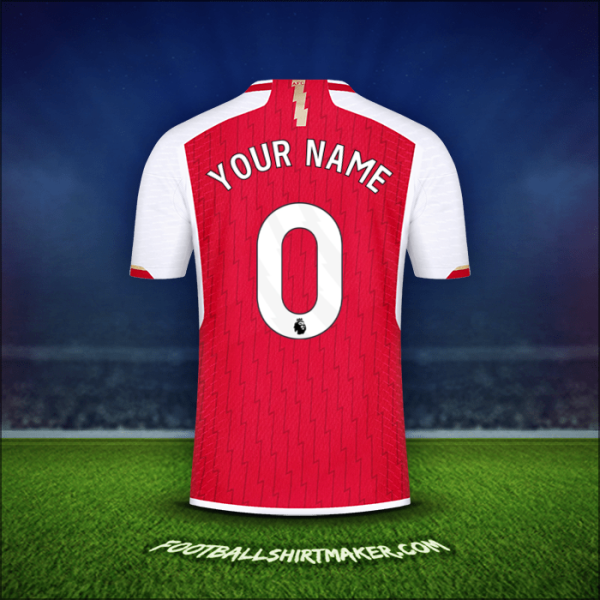 Shirt Arsenal 2023/2024 -  your name - 0