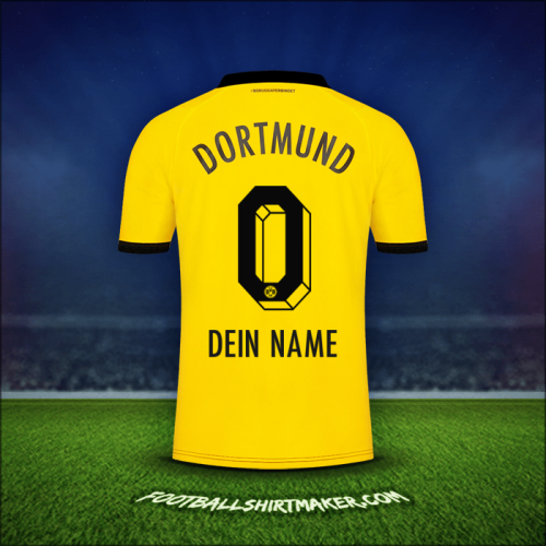 Trikot Borussia Dortmund 2023/2024 -  dein name - 0