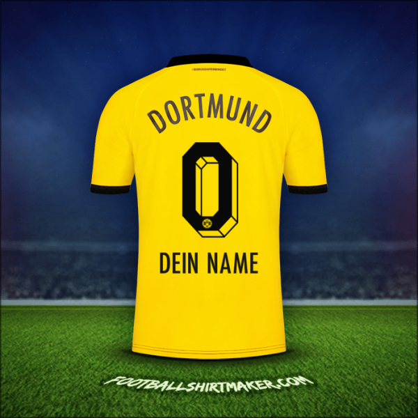 Trikot Borussia Dortmund 2023/2024 -  dein name - 0
