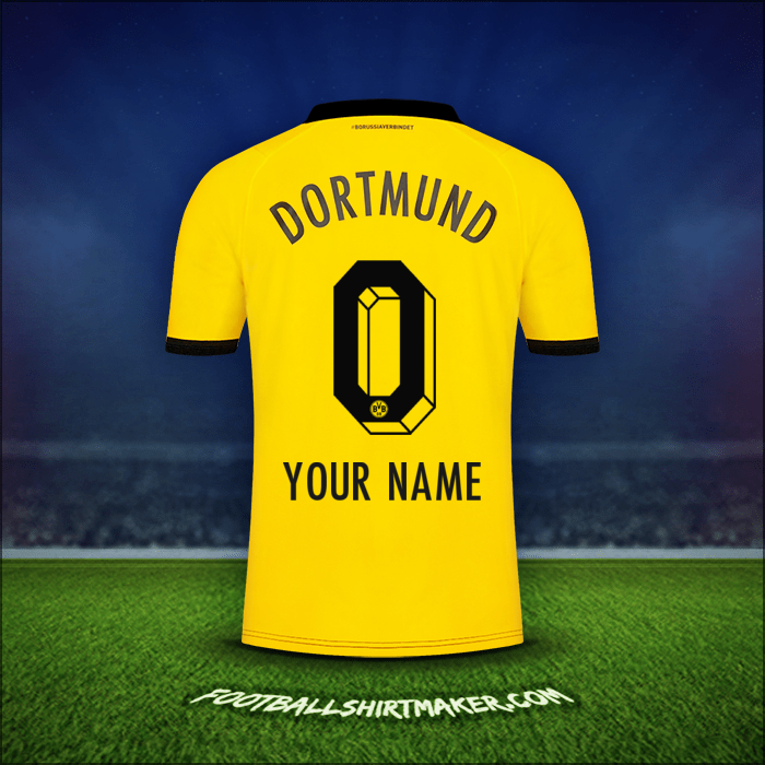Jersey Borussia Dortmund 2023/2024 -  your name - 0