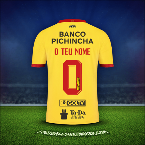 Camisola Barcelona SC 2023 -  o teu nome - 0