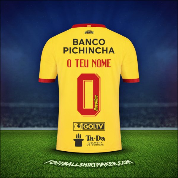 Camisola Barcelona SC 2023 -  o teu nome - 0