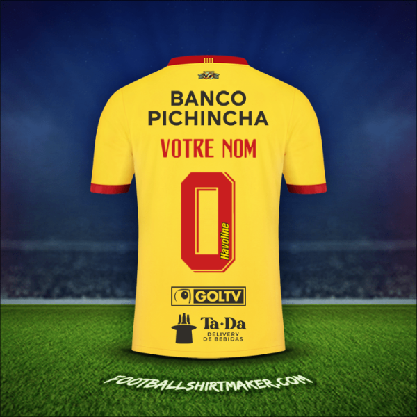 Maillot Barcelona SC 2023 -  votre nom - 0