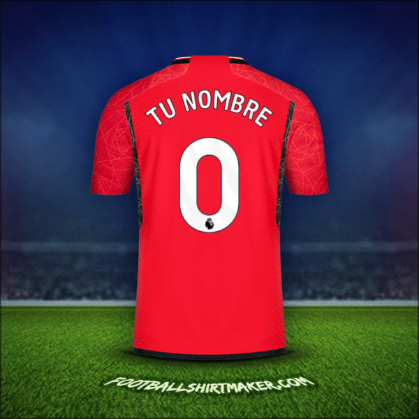 Camiseta Manchester United 2023/2024 -  tu nombre - 0