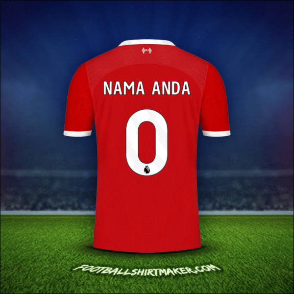 Jersey Liverpool FC 2023/2024 -  nama anda - 0