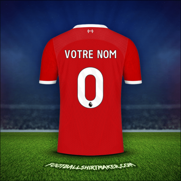 Maillot Liverpool FC 2023/2024 -  votre nom - 0