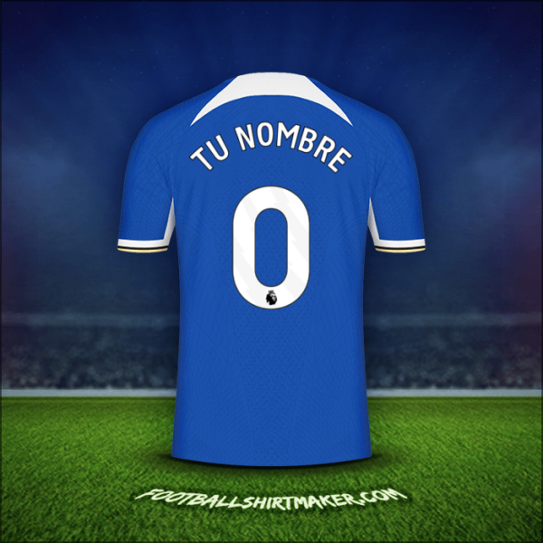 Jersey Chelsea 2023/2024 -  tu nombre - 0