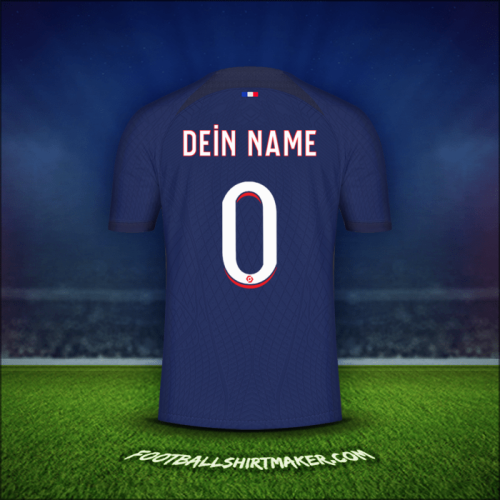 Trikot Paris Saint Germain 2023/2024 -  dein name - 0